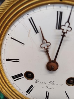 Lot 470 - A monumental Jacob Petit French porcelain table clock.