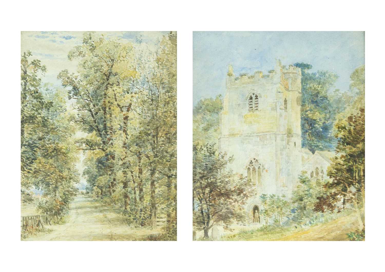 Lot 124 - Two early 20th Century Watercolours