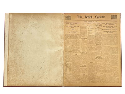 Lot 69 - Churchill (Sir Winston Spencer, editor) The British Gazette 1926.