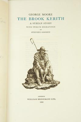 Lot 7 - (Signed and Inscribed) George Moore and Stephen Gooden illustrations