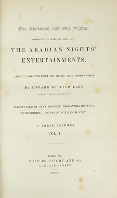 Lot 33 - Edward William Lane (translator)