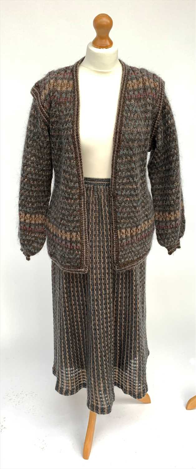 Lot 2809 - A Kay Cosserat knitted cardigan, approximately...