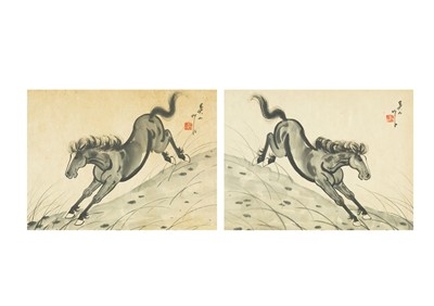 Lot 596 - Style of Xu Beihong, Chinese school.