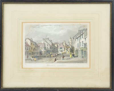 Lot 68 - A matched set of ten silver handled dinner knives