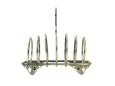 Lot 68 - A matched set of ten silver handled dinner knives