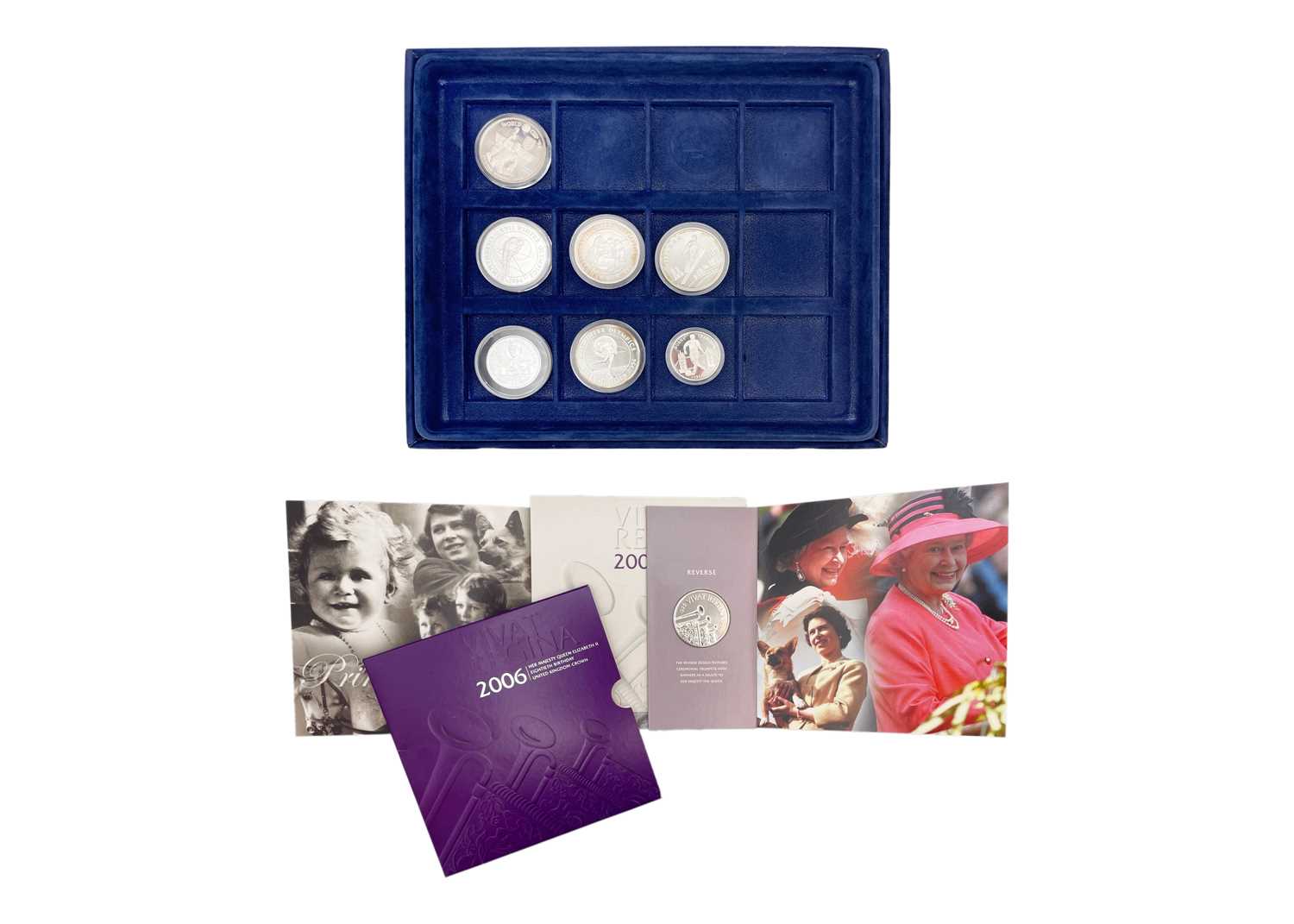 Lot 40 - Set of four silver proof 20 crown coins from the Olympic Commemorative Coin collection.