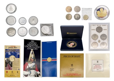 Lot 51 - A collection of GB commemorative and special issue coins.