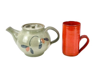 Lot 346 - Cornish studio pottery.