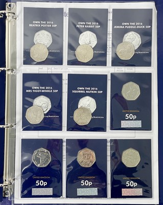 Lot 39 - A Change Checker album of 'The A-Z of Great Britain', complete 10p coin set within album.