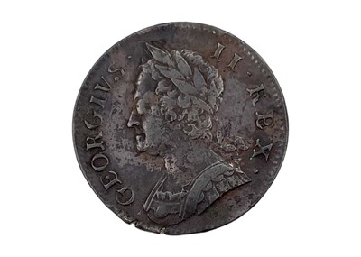 Lot 190 - A George II 1751 copper halfpenny.