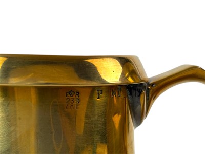 Lot 77 - A set of three Farrow and Jackson bronze measures.