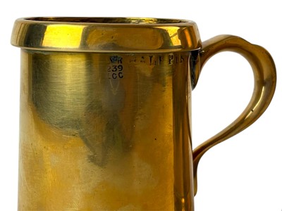 Lot 77 - A set of three Farrow and Jackson bronze measures.