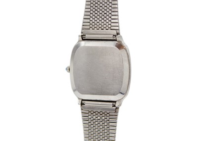 Lot 1038 - LONGINES - An automatic stainless steel gentleman's dress watch, cal. L 990.1.