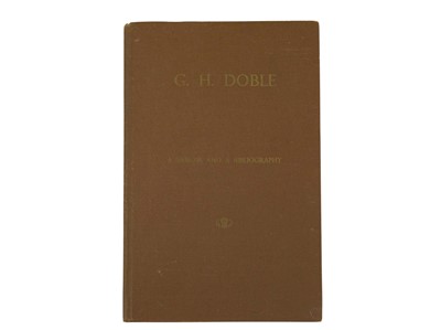 Lot 135 - (The hagiography of Cornwall) G. H. Doble
