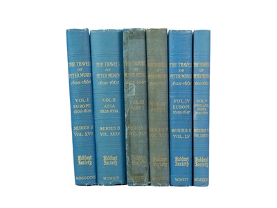 Lot 20 - (The Hakluyt Society) The Travels of Peter Mundy 1608-1667