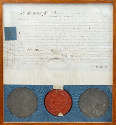 Lot 66 - William IV (1830-1837) Great Seal of the Realm, 1830