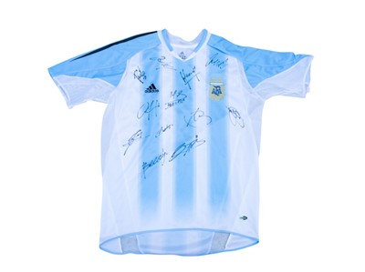 Lot 299 - An Argentina International Football Shirt