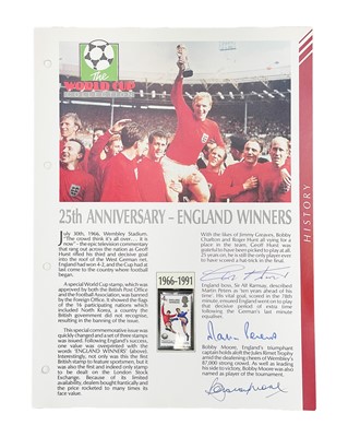 Lot 303 - 1966 World Cup Memorabilia