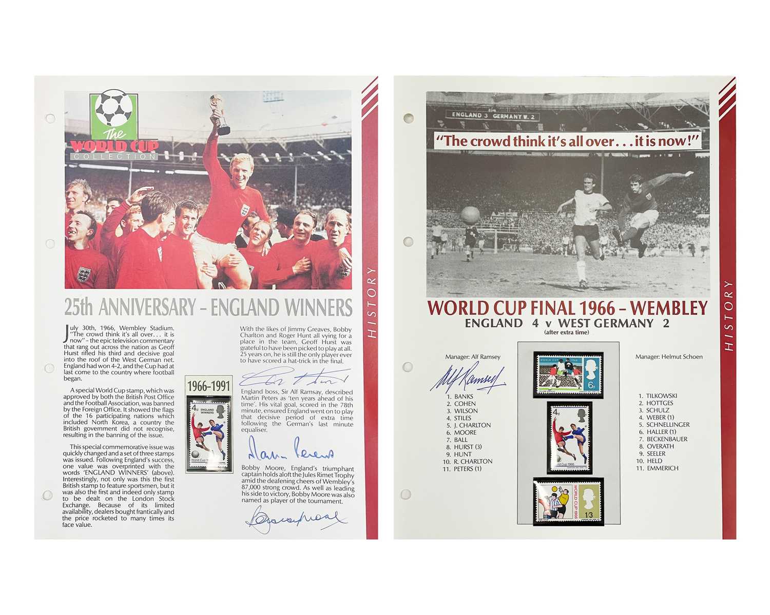 Lot 303 - 1966 World Cup Memorabilia