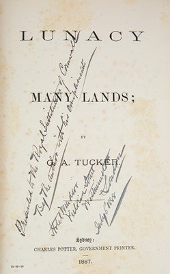 Lot 41 - (Presentation Copy) G. A. Tucker