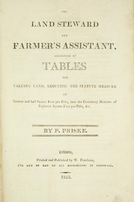 Lot 68 - (Cornish Printing) P. Priske