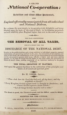 Lot 61 - A sammelband of agricultural works including Irish farming and revolutionary discourse