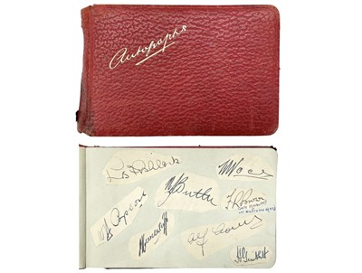 Lot 240 - 1950's Autograph Album - mostly cricketeers.