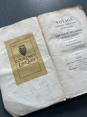 Lot 60 - (Early 19th century publishing and Agriculture) Jean Florimond Boudon