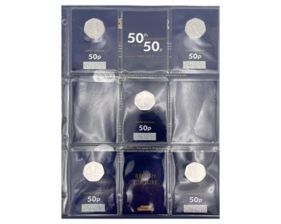 Lot 160 - Kew Gardens 50p - a rare 1759-2009 50p fifty pence coin in Change Checker card mount.
