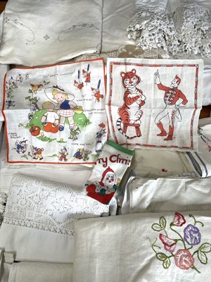 Lot 64 - A Mabel Lucie Attwell printed handkerchief,...