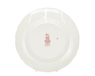 Lot 333 - A Royal Doulton 'Grantham' pattern part dinner service.