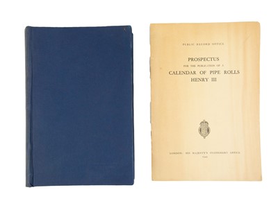 Lot 72 - The Pipe Roll Society