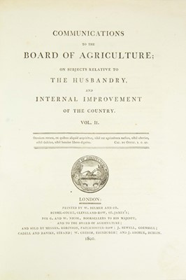 Lot 62 - Board of Agriculture