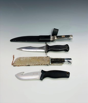 Lot 204 - A German Scout knife, by Linder Messer,...