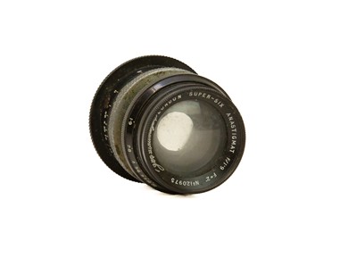 Lot 177 - A J.H. Dallmeyer London Super Six 50mm Anastigmat lens.