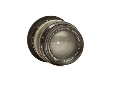 Lot 177 - A J.H. Dallmeyer London Super Six 50mm Anastigmat lens.