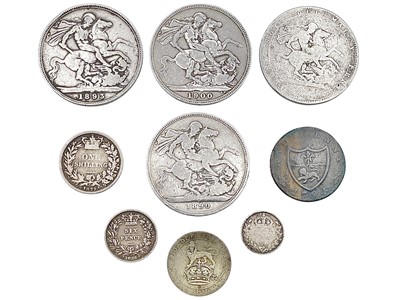 Lot 95 - GB silver coinage.