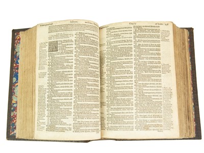 Lot 49 - A Robert Barker 1615 'Breeches' bible.