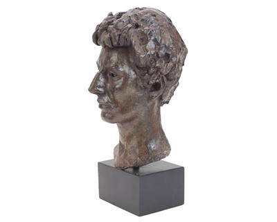 Lot 49 - A cast resin bust attributed to M Shoebridge.