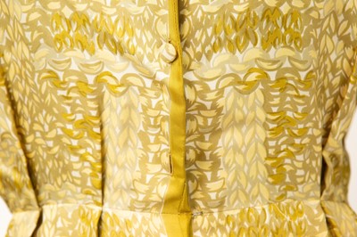 Lot 297 - A Christian Dior vintage patterned day dress.