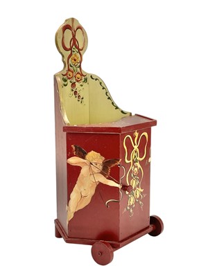 Lot 84 - An ornate Eastern hardwood triple frame.