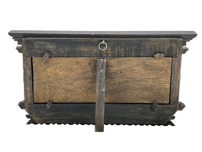 Lot 84 - An ornate Eastern hardwood triple frame.