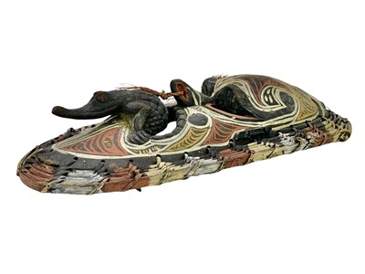 Lot 41 - A Sepik River mask.