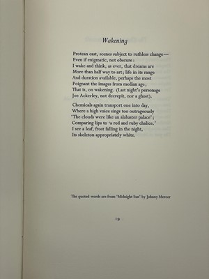 Lot 328 - (Signed Proof Copy) Roy Fuller