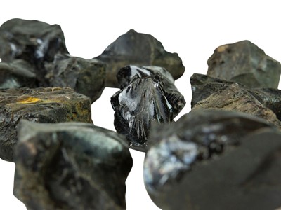 Lot 91 - A collection of obsidian samples.
