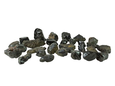 Lot 91 - A collection of obsidian samples.