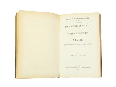 Lot 3 - (Cheltenham and Political Science) E. R. Humphreys