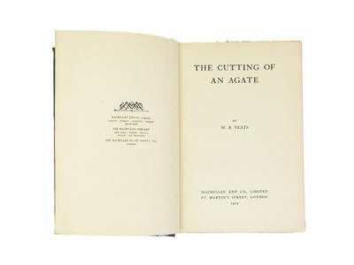 Lot 1 - W. B. Yeats