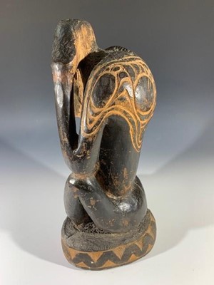 Lot 48 - A Papua New Guinea ancestral carved wood...