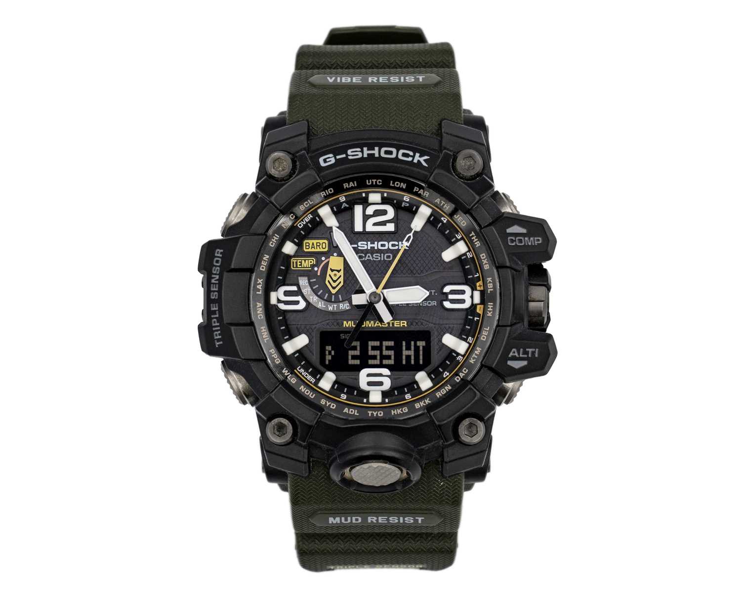 Lot 1091 - CASIO G-Shock Mudmaster solar power quartz gentleman's wristwatch.
